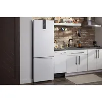 Whirlpool 24" 12.7 Cu. Ft. Bottom Freezer Refrigerator (WRB533CZJW) - White