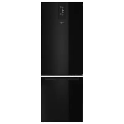 Whirlpool 24" 12.7 Cu. Ft. Bottom Freezer Refrigerator (WRB533CZJB) - Black