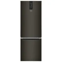 Whirlpool 24" 12.7 Cu. Ft. Bottom Freezer Refrigerator (WRB543CMJV) - Black Stainless