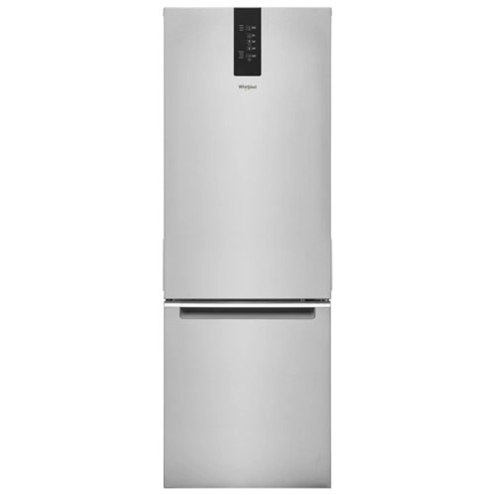 Whirlpool 24" 12.7 Cu. Ft. Bottom Freezer Refrigerator (WRB533CZJZ) - Stainless Steel