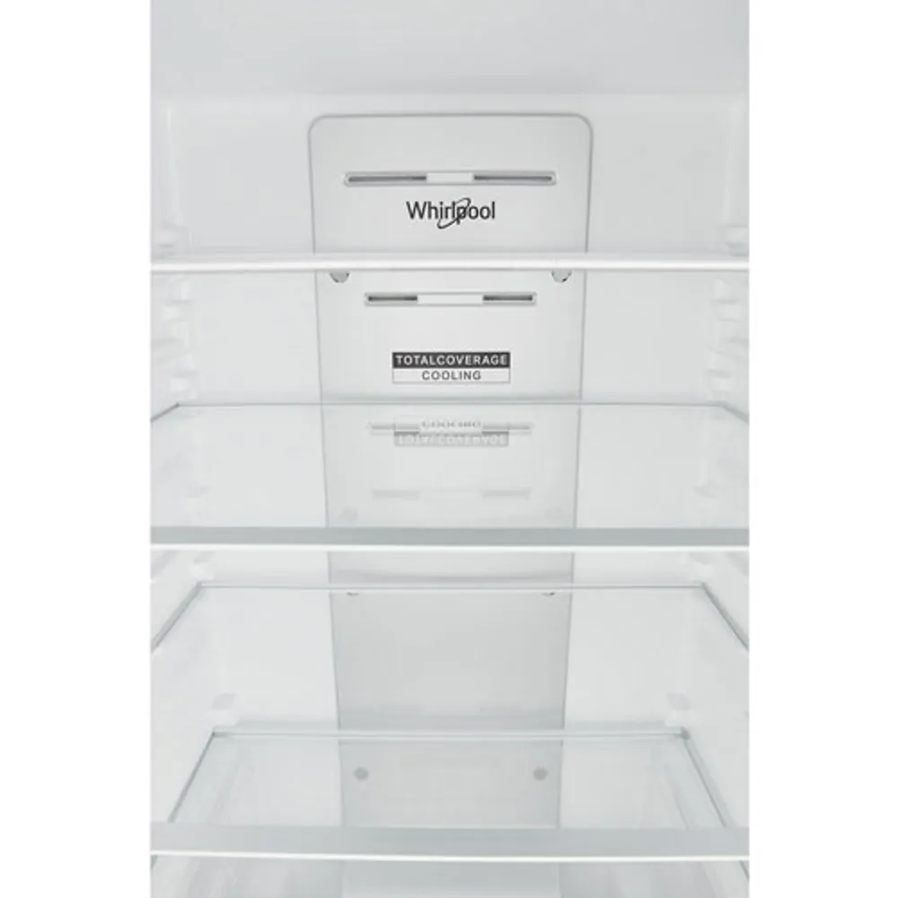 Whirlpool 24" 12.7 Cu. Ft. Bottom Freezer Refrigerator (WRB533CZJZ) - Stainless Steel