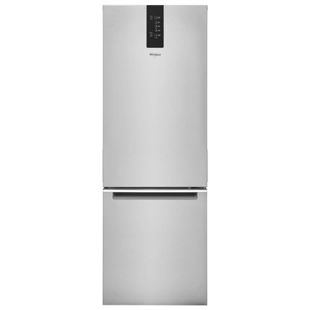 Whirlpool 24" 12.7 Cu. Ft. Bottom Freezer Refrigerator (WRB543CMJZ) - Stainless Steel