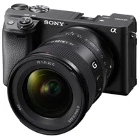 Sony E-Mount Full-Frame FE 20mm f/1.8 Vlogger Ultra Wide Angle Prime G Lens