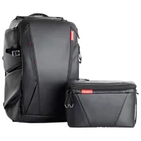 Sac à dos de 25 l pour caméra de drone OneMo de PGYTECH avec sac à bandoulière - Noir crépuscule