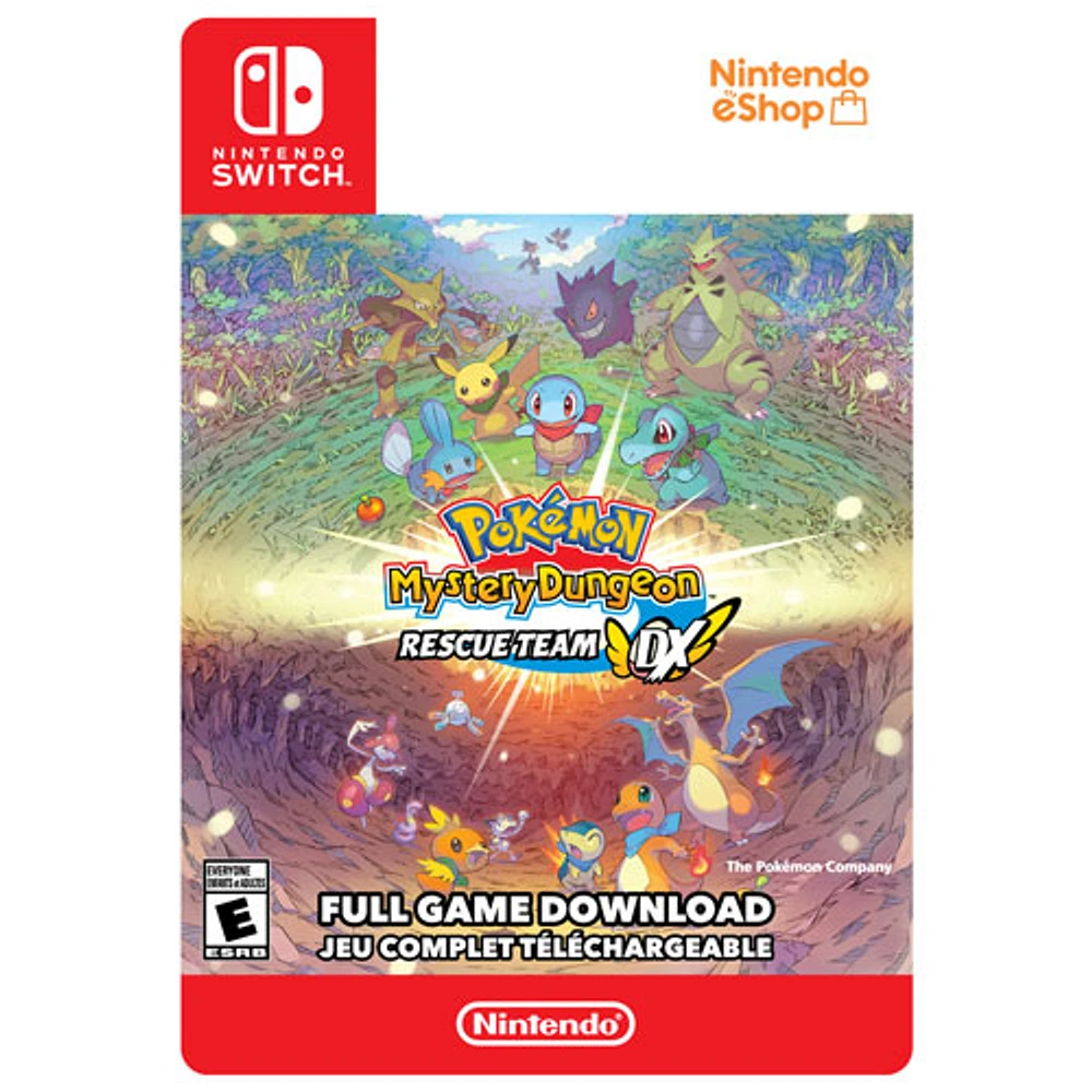 Pokémon Mystery Dungeon: Rescue Team DX Nintendo Switch [Digital