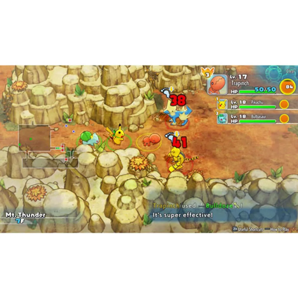 Guide du jeu Pokémon Mystery Dungeon: Rescue Team DX (Switch) - Téléchargement numérique