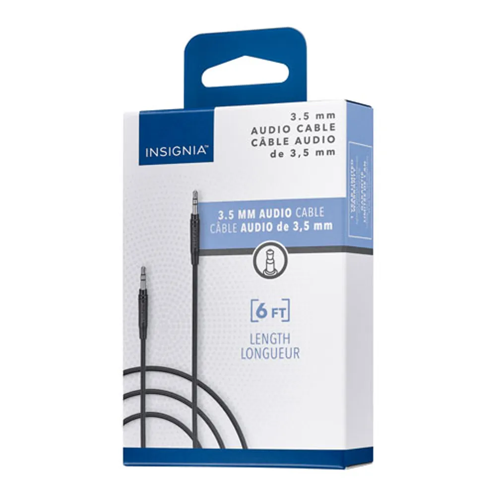Insignia 1.8m (6 ft) 3.5mm Audio Cable