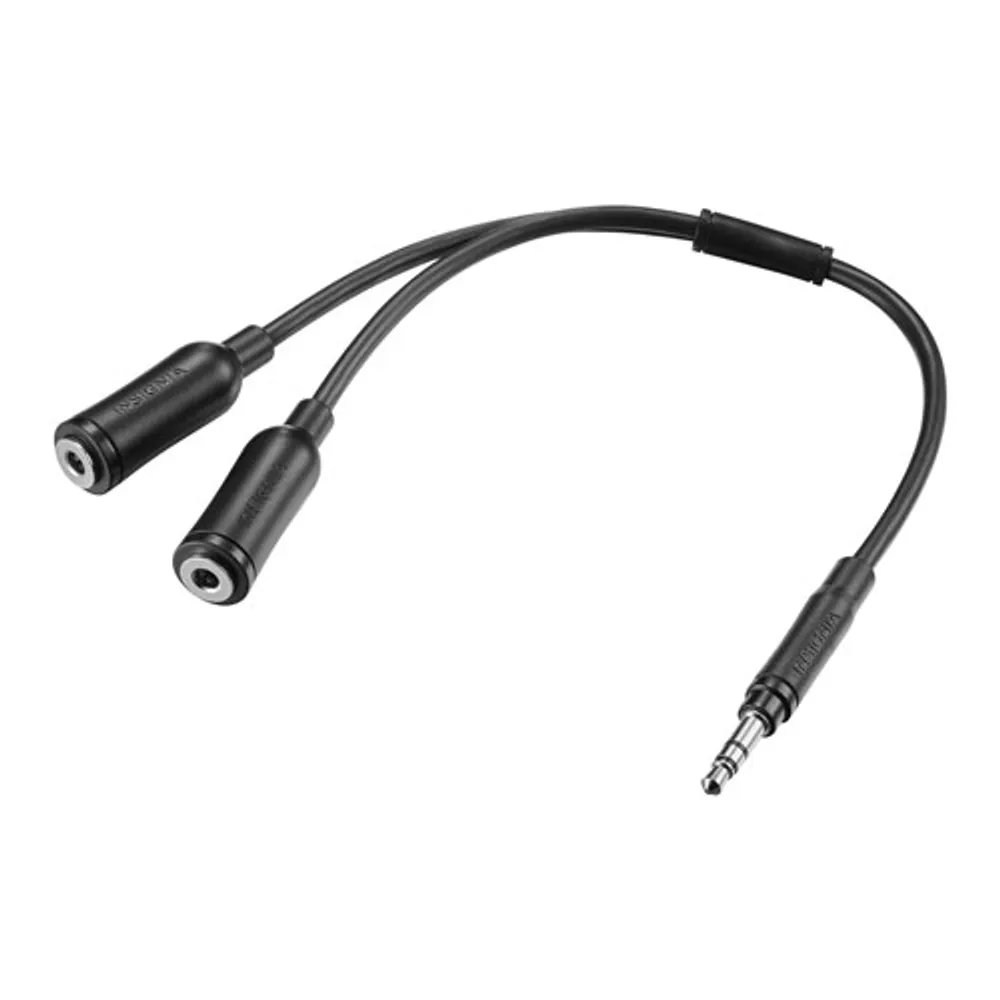 Insignia Dual Headphone Splitter - Only at Best Buy