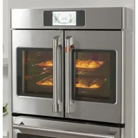 Café 30" 10 Cu. Ft. True Convection Electric Double Wall Oven (CTD90FP2NS1) - Stainless Steel