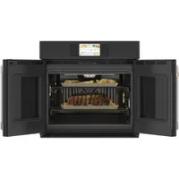 Café 30" 5 Cu. Ft. True Convection Electric Wall Oven (CTS90FP3ND1) - Matte Black