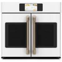 Café 30" 5 Cu. Ft. True Convection Electric Wall Oven (CTS90FP4NW2) - Matte White