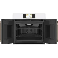 Café 30" 5 Cu. Ft. True Convection Electric Wall Oven (CTS90FP4NW2) - Matte White