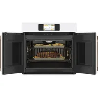 Café 30" 5 Cu. Ft. True Convection Electric Wall Oven (CTS90FP4NW2) - Matte White