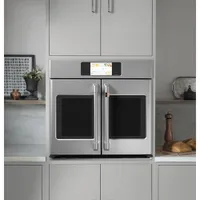 Café 30" 5 Cu. Ft. True Convection Electric Wall Oven (CTS90FP2NS1) - Stainless Steel