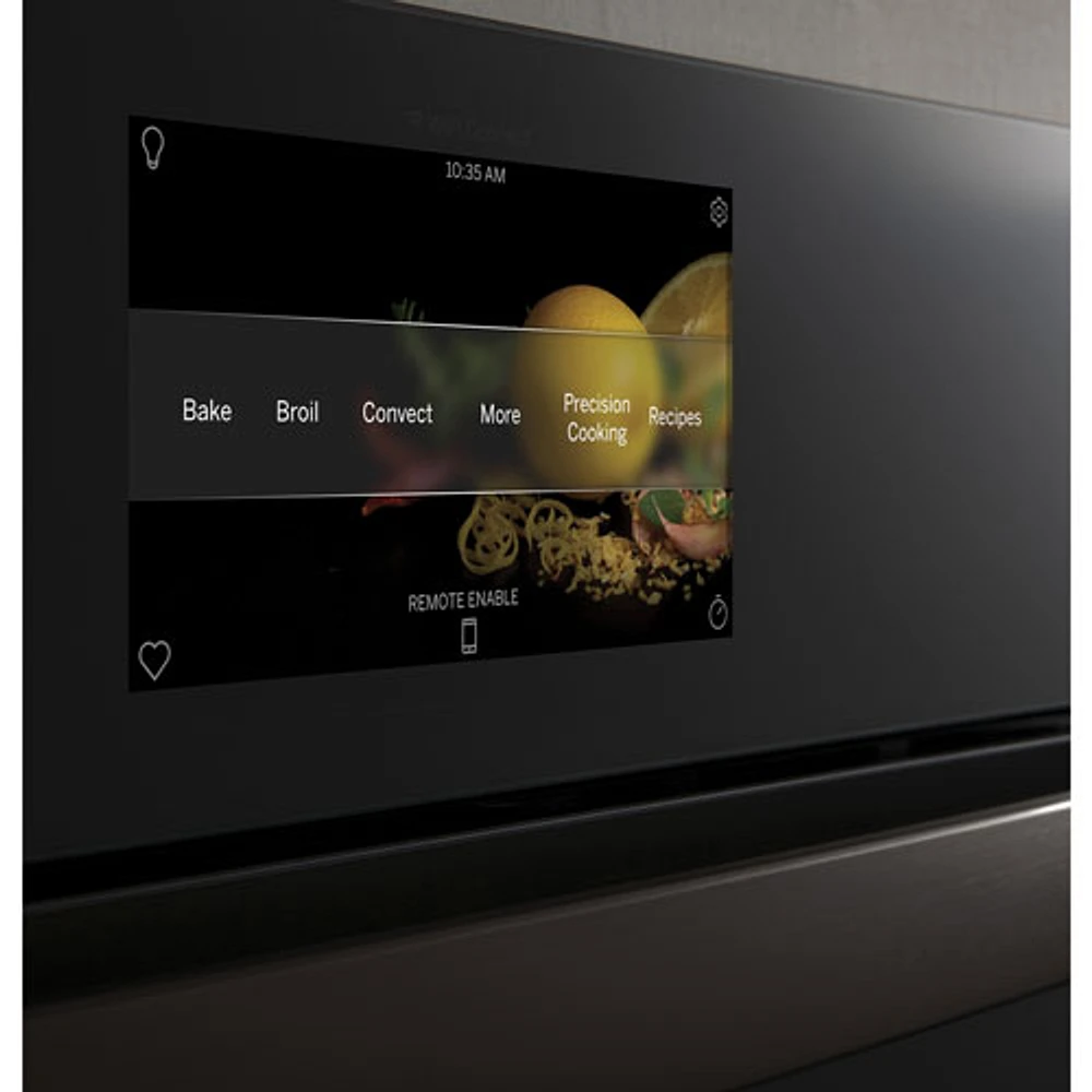 GE Profile 30" 5 Cu. Ft. True Convection Electric Wall Oven (PTS9000SNSS) - Stainless Steel