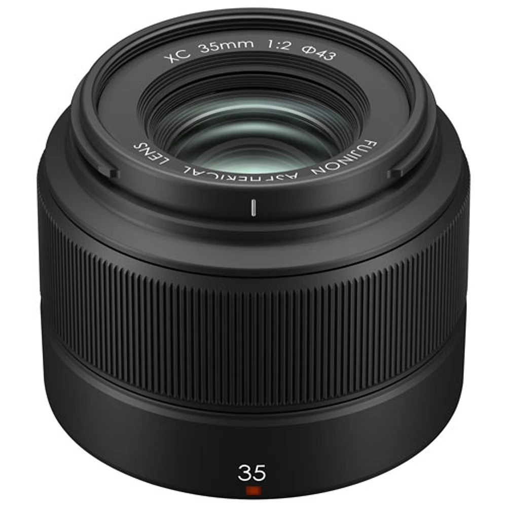 Objectif de 35 mm f/2 S Fujinon XC de Fujifilm - Noir