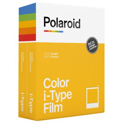 Polaroid Originals Colour i-Type Film - 16-Pack