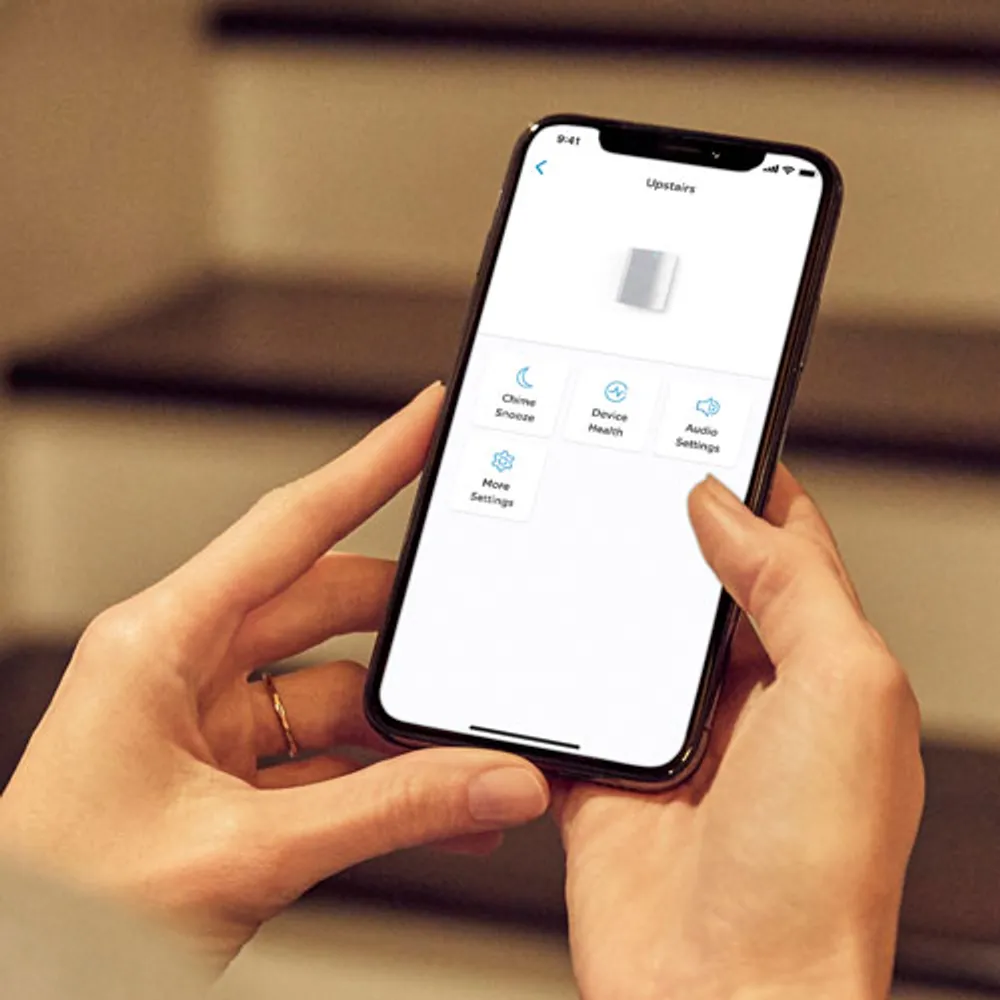 Haut-parleur Wi-Fi Chime de Ring pour sonnettes vidéo et caméras de Ring