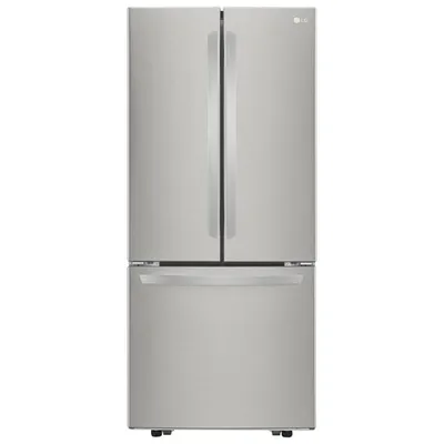 LG 30" 21.8 Cu. Ft. French Door Refrigerator (LRFNS2200S) - Stainless Steel