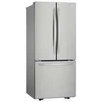 LG 30" 21.8 Cu. Ft. French Door Refrigerator (LRFNS2200S) - Stainless Steel