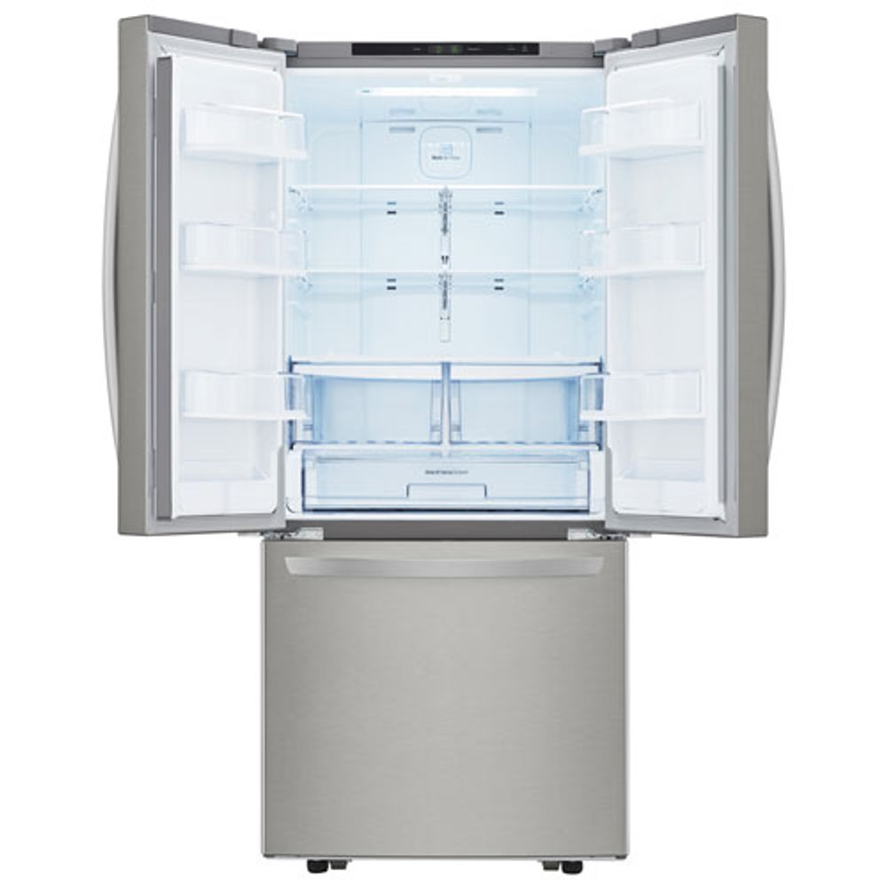 LG 30" 21.8 Cu. Ft. French Door Refrigerator (LRFNS2200S) - Stainless Steel
