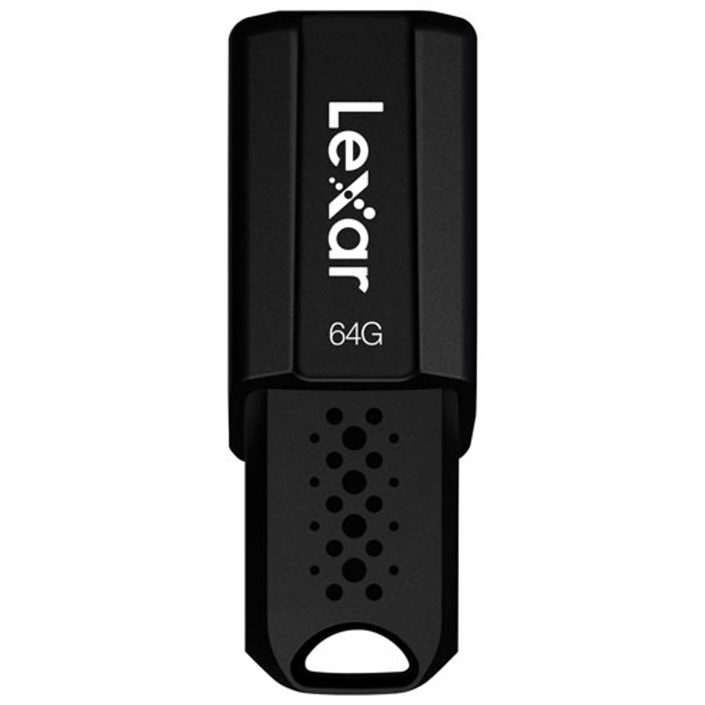 Lexar JumpDrive S80 64GB USB 3.1 Flash Drive - Black
