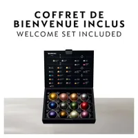 Nespresso Vertuo Next Deluxe Coffee & Espresso Machine by Breville with Aeroccino - Dark Chrome