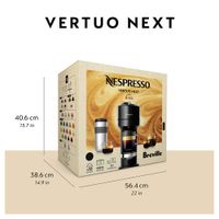 Nespresso Vertuo Next Premium Coffee & Espresso Machine by Breville - Classic Black