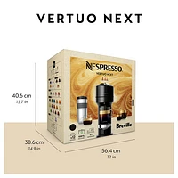 Machine à café/espresso Nespresso Vertuo Next Premium par Breville - Noir classique