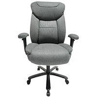 TygerClaw Ergonomic Big and Tall Executive Chair - Grey