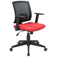 TygerClaw Ergonomic Low-Back Mesh Office Chair - Black