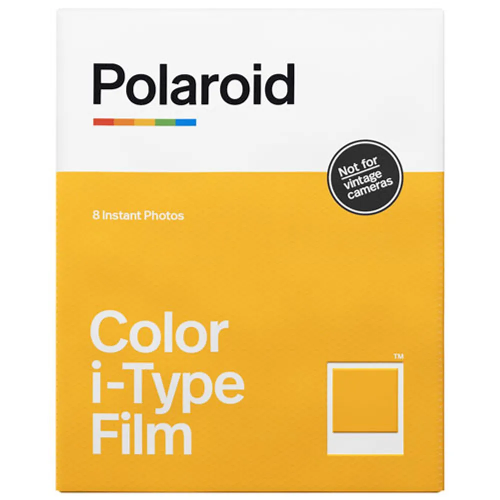 Polaroid Colour i-Type Film - 8 Pack