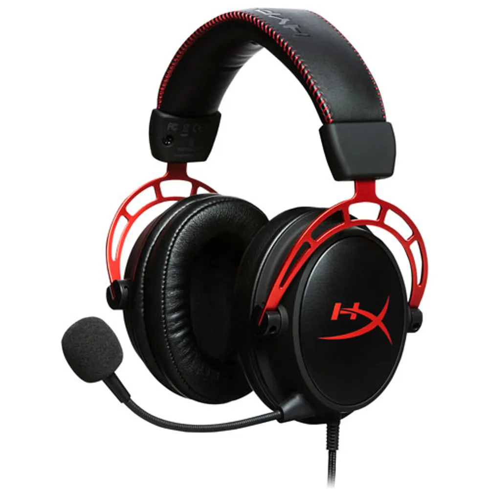 HyperX Cloud Alpha Over-Ear Gaming Headset - Black