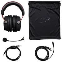 HyperX Cloud Alpha Over-Ear Gaming Headset - Black