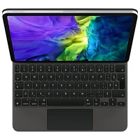 Clavier Magic Keyboard d'Apple pour iPad Pro de 11 po (3e/4e gén.)/Air (4e/5e gén.)/Air de 11 po (M2) - Noir - Français