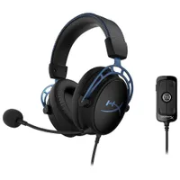 HyperX Cloud Alpha S Gaming Headset - Black/ Blue