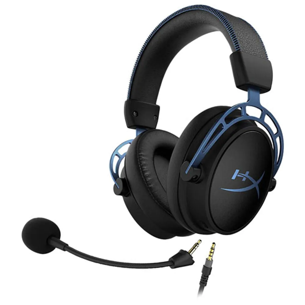 HyperX Cloud Alpha S Gaming Headset - Black/ Blue