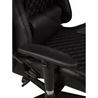 Brassex Atticus Ergonomic Faux Leather Gaming Chair - Black