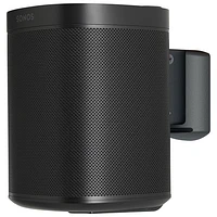 SoundXtra Tilting Wall Mount Bracket for Sonos One/OneSL/Play:1 Speakers - Black - Only at Best Buy