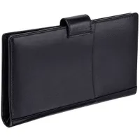 Mancini Casablanca RFID Genuine Leather Bi-fold Travel Wallet