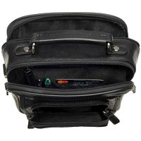 Mancini Arizona Leather Crossbody Bag