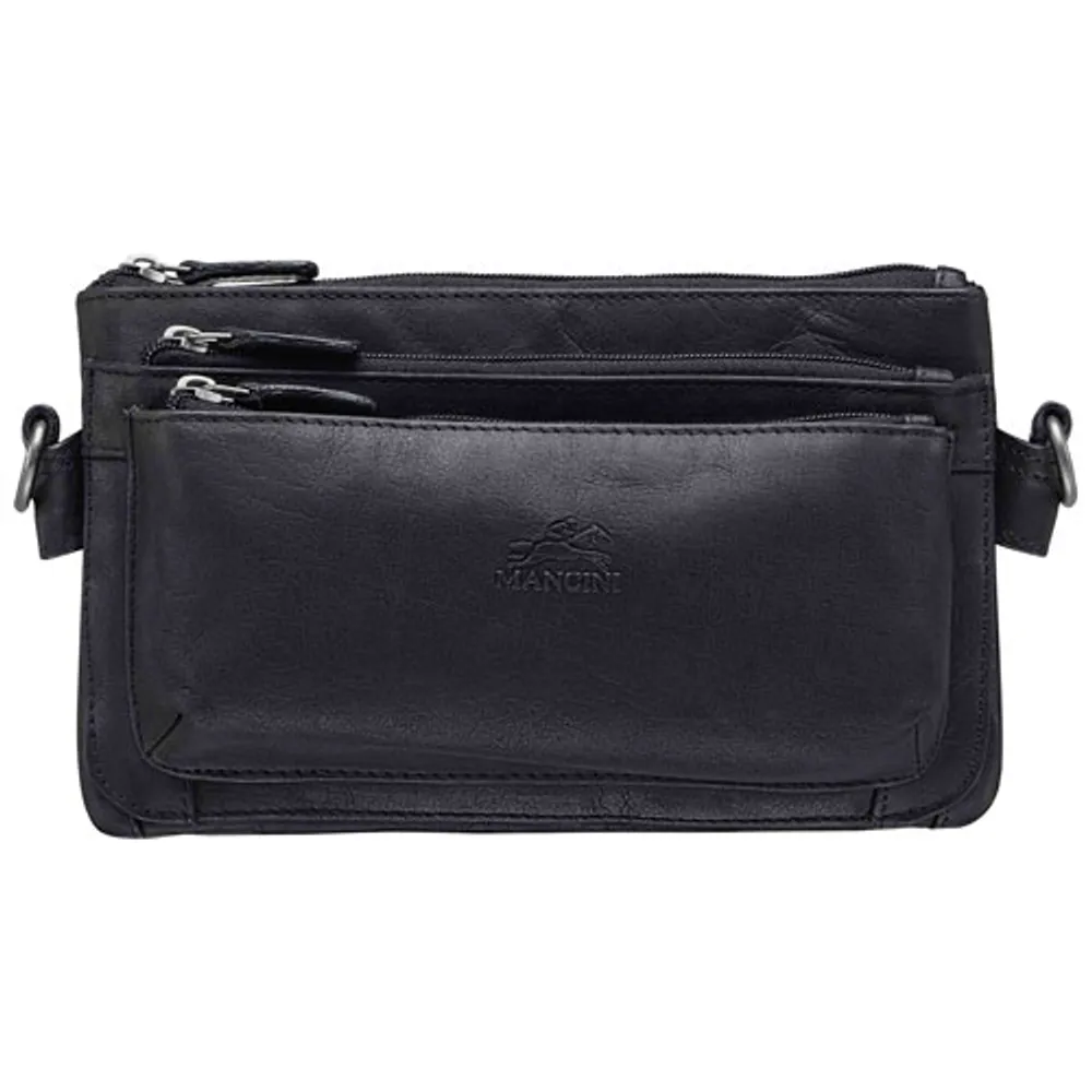 Mancini Buffalo Leather Waist Pack