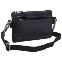 Mancini Buffalo Leather Waist Pack