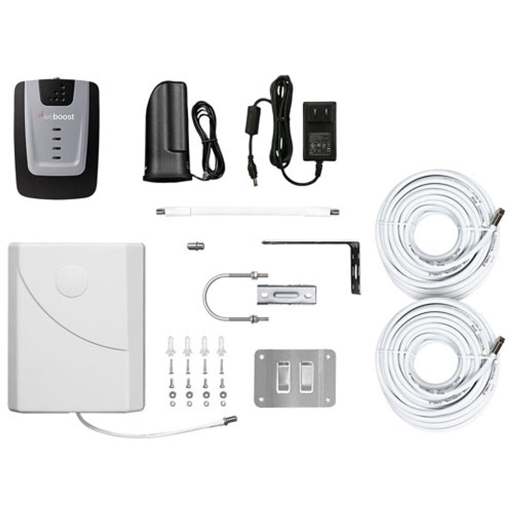 weBoost HomeRoom Indoor Cell Phone Signal Booster Kit (652120) - Black