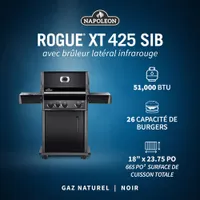 Napoleon Rogue XT 425 51000 BTU Natural Gas BBQ