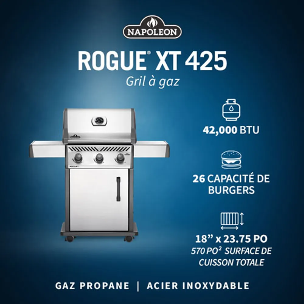 Napoleon Rogue XT 425 42000 BTU Propane BBQ