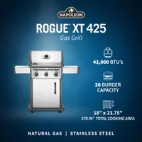 Napoleon Rogue XT 425 42000 BTU Natural Gas BBQ