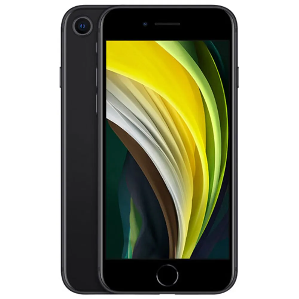 TELUS Apple iPhone SE 64GB (2nd Generation) - Black - Monthly Financing
