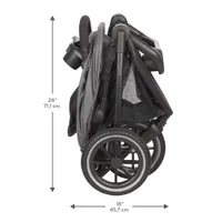 Evenflo Folio3 Stroll & Jog Travel System with LiteMax 35 Infant Car Seat - Avenue