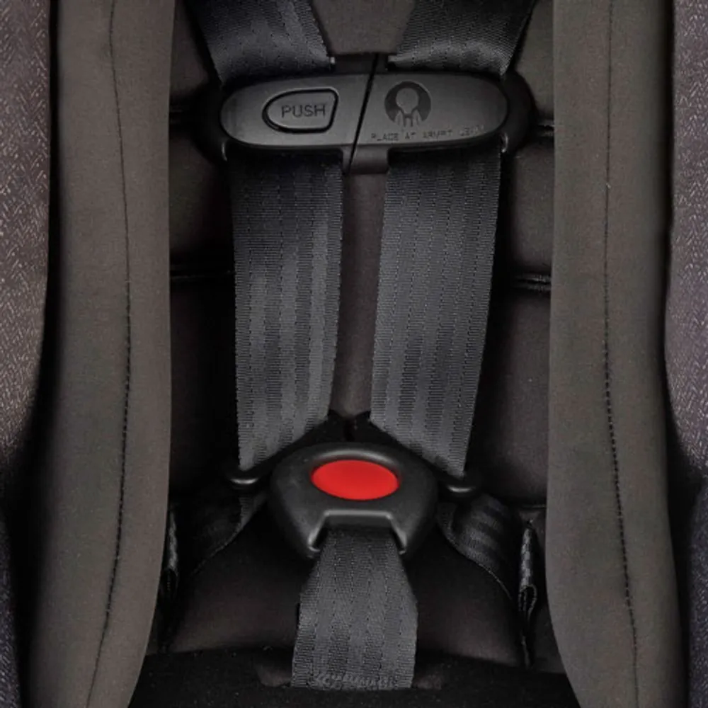 Evenflo Pivot Modular Travel System w/ LiteMax Infant Car Seat with Anti-Rebound Bar - Casual Grey